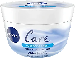 Hudkräm Care Nourishing 200ml Nivea