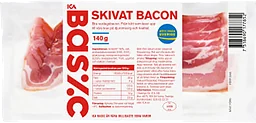 Bacon Skivat 140g ICA Basic