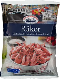 Räkor med skal 70/90 700g Polar Seafood