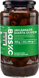 Oliver Svarta Urkärnade 935g ICA Basic