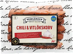 Chili & Vitlökskorv 300g Hemgården