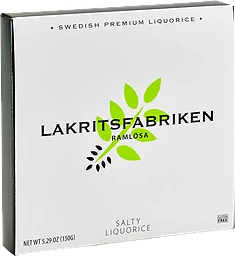 Saltlakrits 150g Lakritsfabriken
