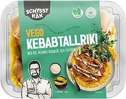 Kebabtallrik Vego