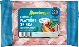 Skinka Kraftfullt flatrökt 120g Lönneberga