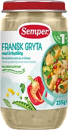 Fransk gryta med örtkyckling 1år 235g Semper
