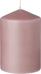 Blockljus dusty pink 10cm