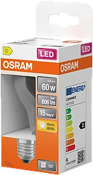 LED E27 806lm(60W) Osram