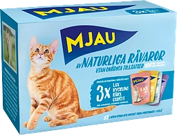 Kattmat Blandade smaker ca 1kg Mjau