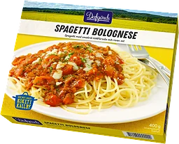 Spagetti bolognese 400g Dafgårds