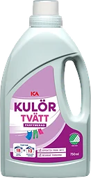 Tvättmedel Flytande Kulör 750ml Miljömärkt ICA