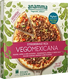 Pizza Vegomexicana Vegansk 350g Anamma