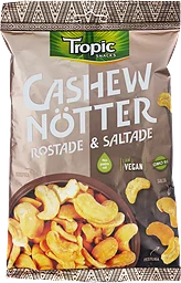 Cashewnötter Rostade & Saltade 275g Tropic Snacks