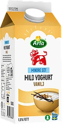 Mild Yoghurt Vanilj Mindre söt 1,5%