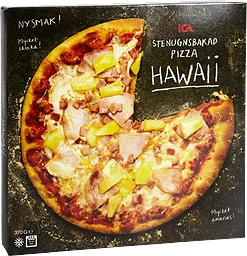 Pizza Hawaii stenugnsbakad pizza 370g ICA