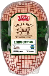 Julskinka Färsk Rimmad av rapsgris ca 3,6kg Scan