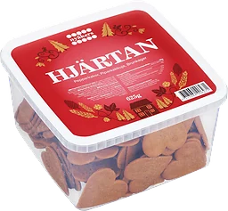 Pepparkakor Hjärtan 625g Nyåkers