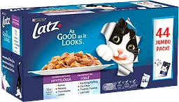 Kattmat Våt Favoriträtter 100g 44-p Latz