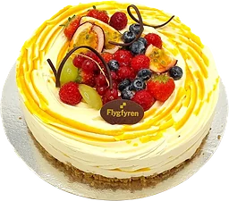 Cheesecake Vit choklad/passion Flygfyren Bageri