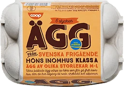 Ägg Frigående M/L 6-pack