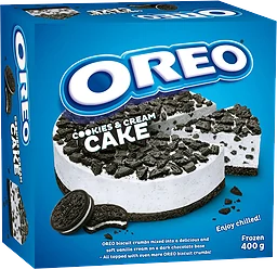 Oreotårta cookies & cream Fryst 400g Oreo