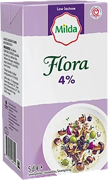Gräddalternativ Mat Låglaktos 4% 500ml Flora