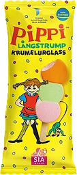 Pippi krumelurglass 1-p SIA Glass