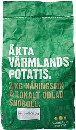 Potatis Snöboll 2 kg Värmlandspotatis