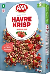 Havrekrisp Jordgubbe 300g Axa