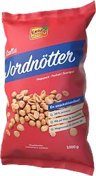 Jordnötter Rostade & saltade 1000g Exotic Snacks