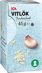 Vitlök finhackad fryst 45g ICA