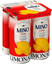 Läsk Blodapelsin Citron Zero 4x33cl Mino