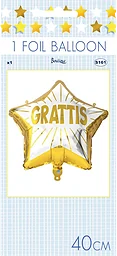 Grattis Folieballong 1p