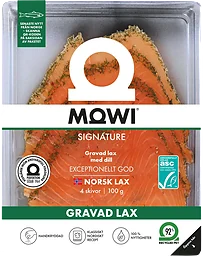 Lax Gravad Skivad 100g Mowi