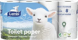 Toalett dekor 8-pack