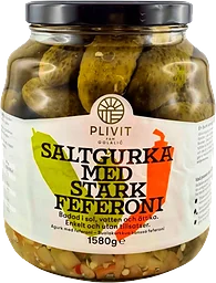 Saltgurka Stark 1580g Plivit