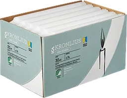 Kronljus vit 30p ICA