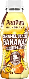 Proteinmilkshake Caramel Glazed Bananas