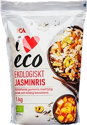 Jasminris Ekologisk 1kg ICA Eko