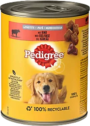 Hundmat Classics med Oxkött 800g Pedigree