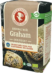 Grahamsmjöl Ekologisk 1kg Kungsörnen