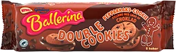 Dubbla Cookies Pepparkaka/choklad 168g Ballerina