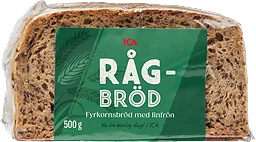 Rågbröd fyra korn 500g ICA