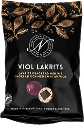 Lakrits Viol 100g Narr Chocolate