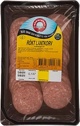 Rökt Lantkorv skivad ca 150g Vaggeryds Chark