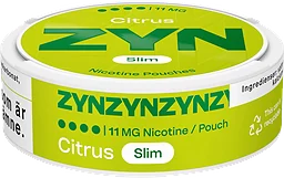 Zyn Citrus Slim 11mg S4 13.6g