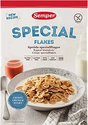 Special flakes Glutenfri 300g Semper