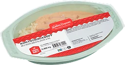 Korvstroganoff med Basmatiris