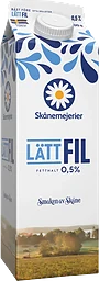 Lättfil 0,5% 1l Skånemejerier