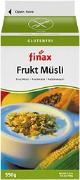 Fruktmüsli Glutenfri 550g Finax
