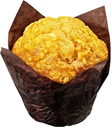 Muffins Citron Vit choklad frystinad 100g Bonjour